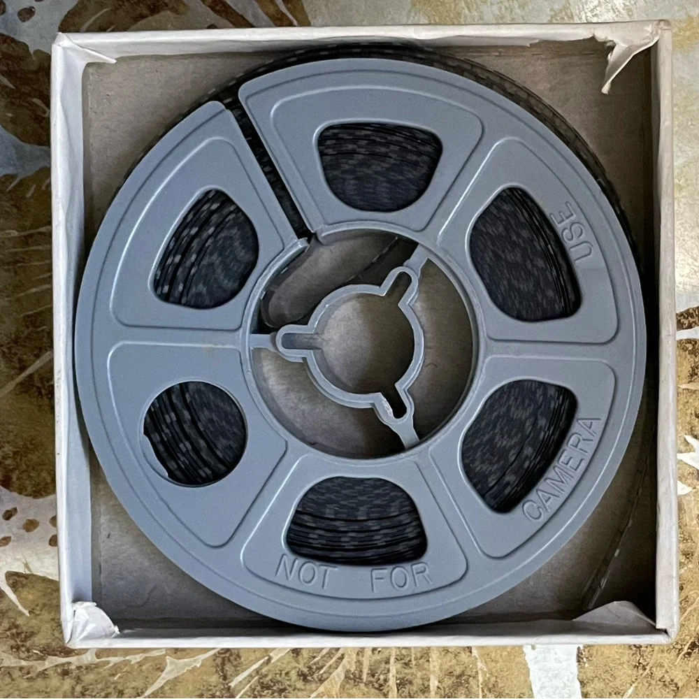 The Three Stooges 1960’s 8 mm silent film reel, Larry, Moe & Curly